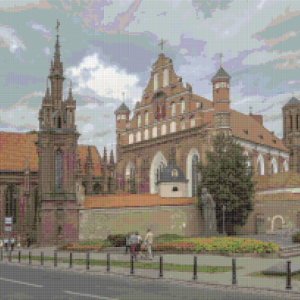 Deimantinės mozaikos | Vilniaus gotikinė architektūra