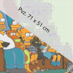 Simpsonai žiūri televizorių