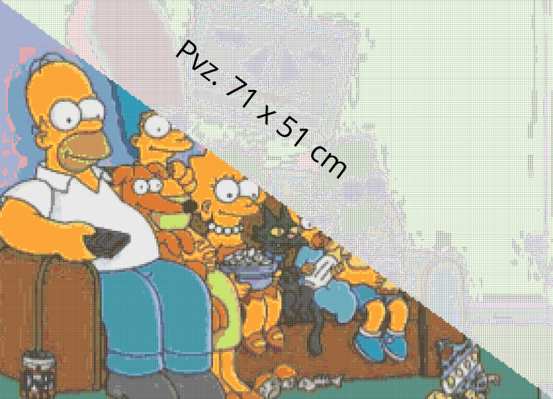 Simpsonai žiūri televizorių
