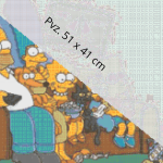 Simpsonai žiūri televizorių